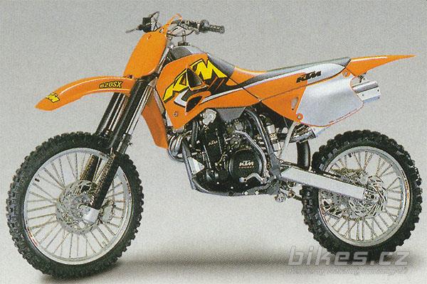 KTM LC4 620 SX - 1999 - technické 