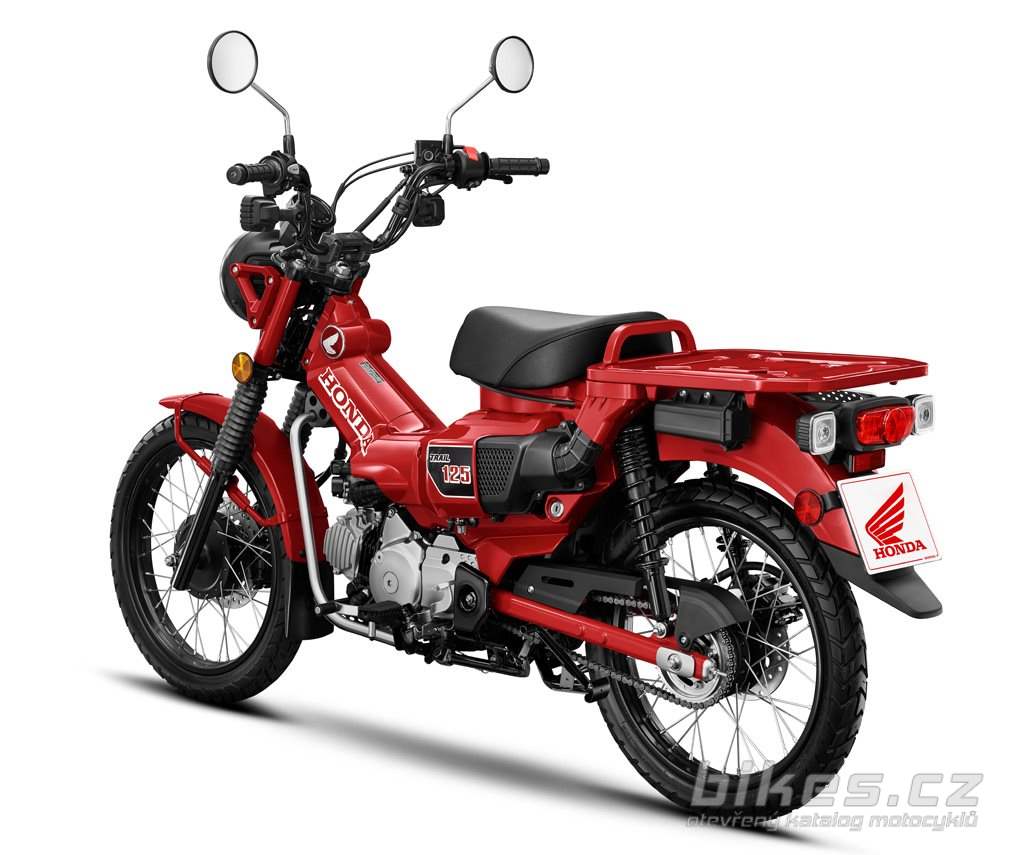 honda trail 125 mpg
